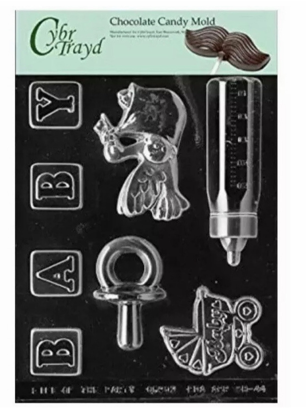 CybrTrayd Baby Kit Baby Candy Chocolate & Soap Mold